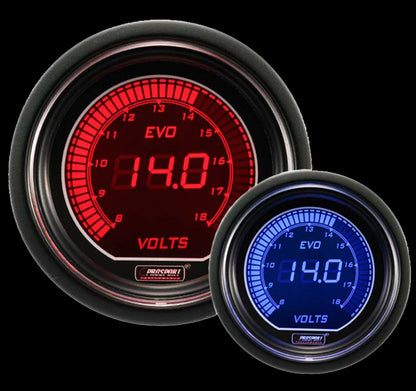 2-1/16" Evo Electrical Volt Gauge