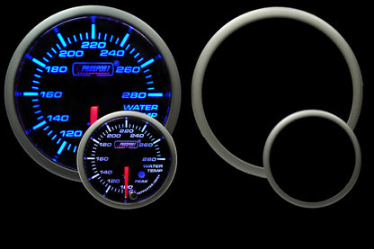 2-1/16" Premium Blue/White Water Temperature