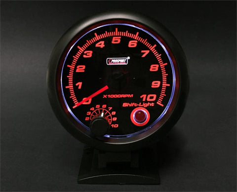 3 3/4" Tachometer with built in shift light