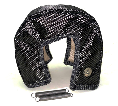 Turbo Blanket Heat Shield - Carbon Fiber T3