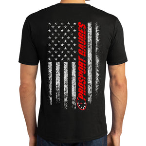 Prosport Gauges American Flag T shirt